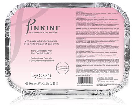 PINKINI BRAZILIAN HYBRID HOT WAX XXX Available At Salon Supplies Furniture Queensland Brisbane
