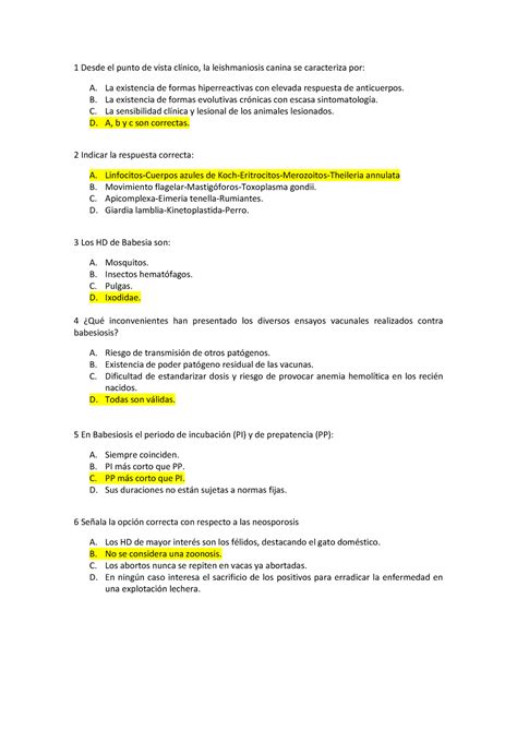 Primer Parcial 2013 Preguntas Y Respuestas 1 Desde El Punto De