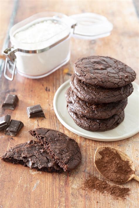 Cookies Tout Chocolat Vegan Et Sans Lactose Recettes De Cuisine D Lices