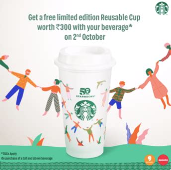 A Gift That Gives Back Starbucks India Offers Free Limited Edition