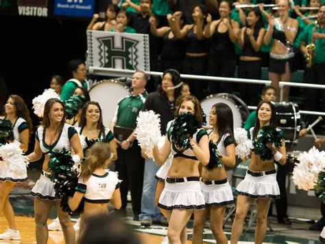 Flickriver Random Photos From University Of Hawaii Cheerleaders And