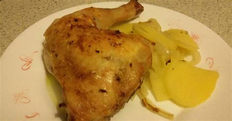 Muslos de pollo al horno Receta de Jorge M- Cookpad