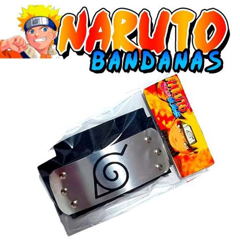 Bandana Naruto Aldeia Da Folha Metal Faixa Konoha No Elo Em Brasil