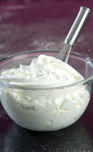 Crème chantilly une recette de Crème chantilly saveur vanille Alsa