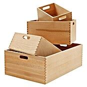 Zeller Present Stapelbox L X B X H 60 X 40 X 24 Cm Nadelholz BAUHAUS