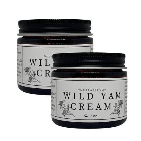 Wild Yam Cream For Hormone Balance Organic Wild Yam Cream