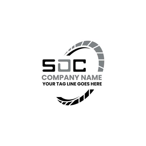 SDC letter logo vector design, SDC simple and modern logo. SDC ...