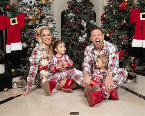 Michael Gregory Maryse Ouellet Miz Monroe Christmas Sweaters