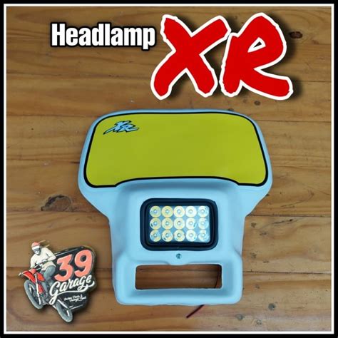 Jual Headlamp Honda XR Lampu Depan Honda Xr Lampu Trail Klasik XR Lampu