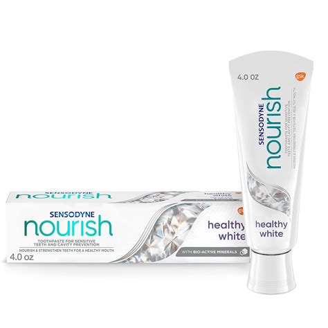 Amazon Sensodyne Nourish Healthy White Sensitive Toothpaste For