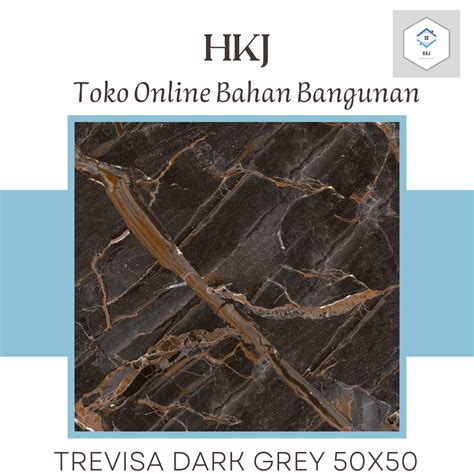 Jual Keramik Lantai Uno Trevisa Dark Grey X Kualitas Grade A