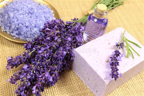 Lavender spa stock image. Image of crystals, lavender - 19993493