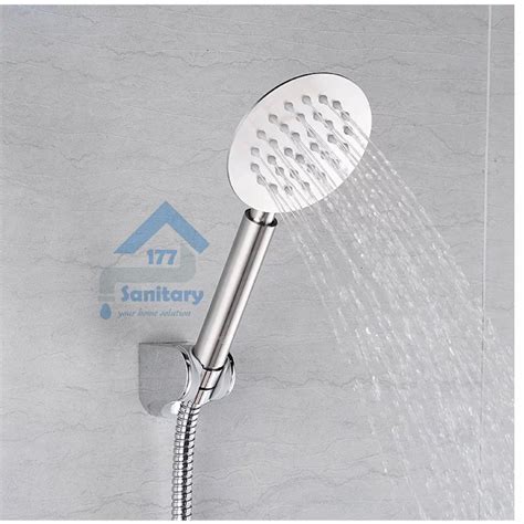 Jual Hand Shower Stainless Set Bulat Hs Handshower Stenlis Minimalis