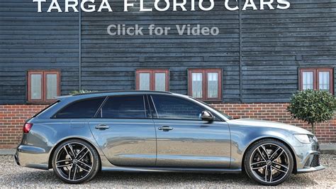 Audi Rs6 Avant 4 0 Tfsi Quattro Tiptronic In Daytona Grey Pearl Effect Paint Litchfield Stage