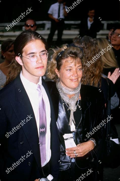 Anthony Perkins Son Elvis Widow Berry Editorial Stock Photo - Stock ...