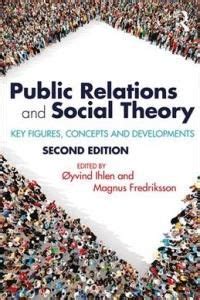 Public Relations And Social Theory Literatura Obcoj Zyczna Ceny I