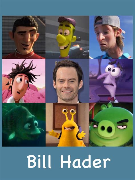 Bill Hader Voice Collage by Ducklover4072 on DeviantArt