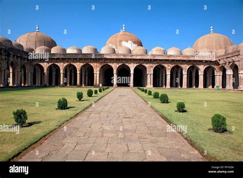 Jama Masjid Mandu Dhar Madhya Pradesh India Stock Photo