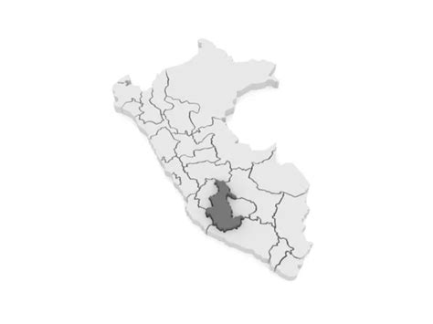 Map of Ayacucho. Peru. — Stock Photo © Tatiana53 #49832827