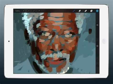 This Picture Of Morgan Freeman Is The Most Realistic Finger Painting