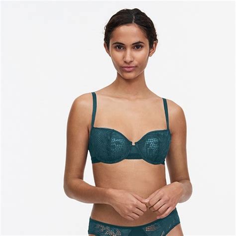 Thelma Demi Cup Bra Blue Passionata La Redoute