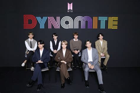 Special Look BTS Celebrates Dynamite Hitting On Hot With Joyous Press Conference