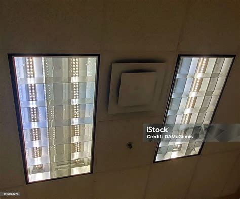 Led Ceiling Lights Commercial Stock Photo - Download Image Now - Architecture, Built Structure ...