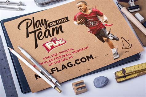 Nfl Flag Football Campaign On Behance