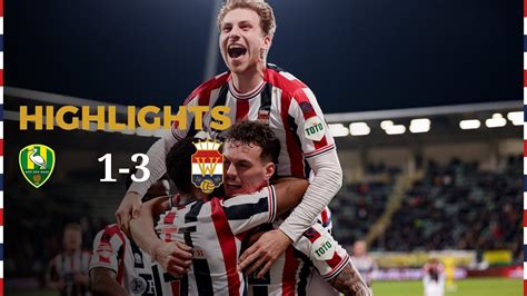 AWAY WIN ADO Den Haag Willem II 1 3 YouTube