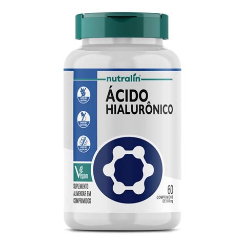 Ácido Hialurônico 60 Comprimidos Nutralin Otimanutri