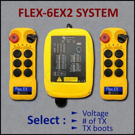 Magnetek Flex Ex T T New Overhead Crane Hoist Radio Remote