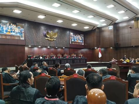 Rapat Permusyawaratan Hakim Mk Tentukan Putusan Sengketa Pemilu