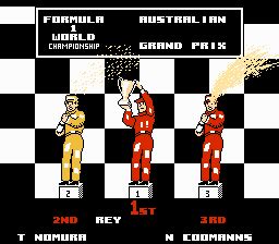 Ending For Ferrari Gran Prix Challenge Nes