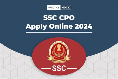 SSC CPO Apply Online 2024 Last Date To Apply