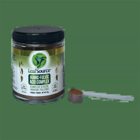 Humic Fulvic Acid 60g Shilajit Leafsource Bodycrafters