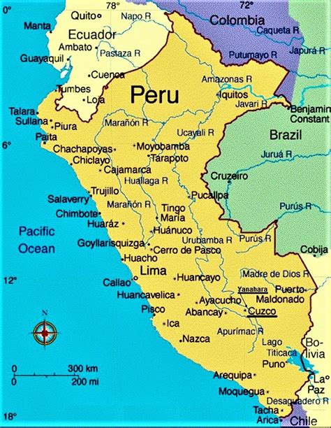 Información E Imágenes Con Mapas De PerÚ Político Físico Y Para Colorear