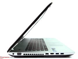 Review Asus N76VM V2G T1078V Notebook NotebookCheck Net Reviews