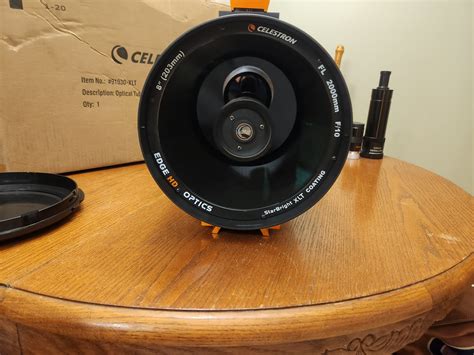 Celestron Edgehd 8 Ota Sct Excellent Bobs Knobs Astromart