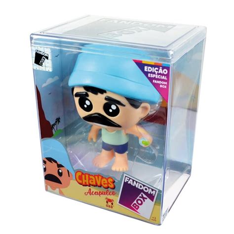 Figure Boneco Vinil Seu Madruga Em Acapulco Chaves 088 Fandom Box