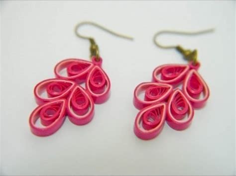 Beautiful Quilling Paper Earring Designs Making Methods Earrings Making