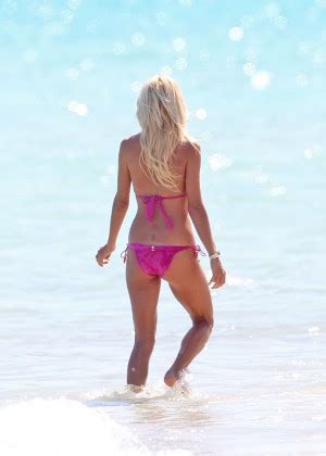 Victoria Silvstedt Pink Bikini Candids In Miami GotCeleb