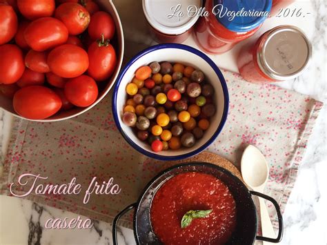 La Olla Vegetariana Tomate Frito Casero