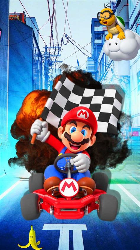 Mario Kart Wallpaper Ixpap Super Mario Kart Mario Kart Super Mario Bros Games