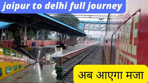 Amazing Full Journey Jaipur Delhi Double Decker Ac Express Double