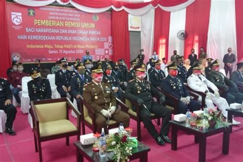 Terima Remisi 16 Narapidana Di Tulungagung Langsung Bebas