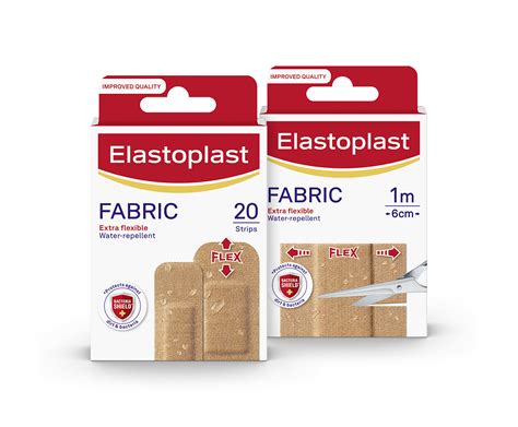 Elastoplast Fabric Plasters - More Flexible Wound Protection