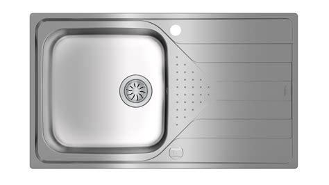 Evier Grand Bac Avec Gouttoir Inox Micro Structur Universelle Gris