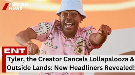 Tyler The Creator Cancels Lollapalooza Outside Lands New Headliners