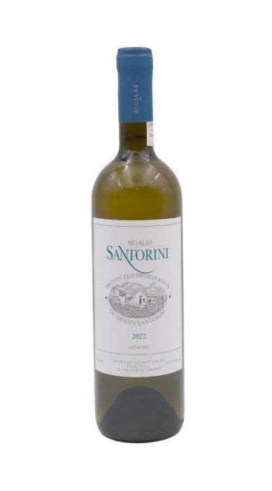 2022 Domaine Sigalas Santorini Assyrtiko Assyrtiko