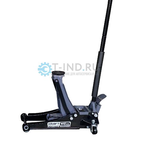 Домкрат подкатной гидравлический 3 тонны KraftWell KRWFJ3FL, с педалью ...